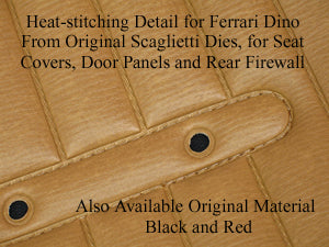 Exclusive Scaglietti Seats frames, foam, and bracketry