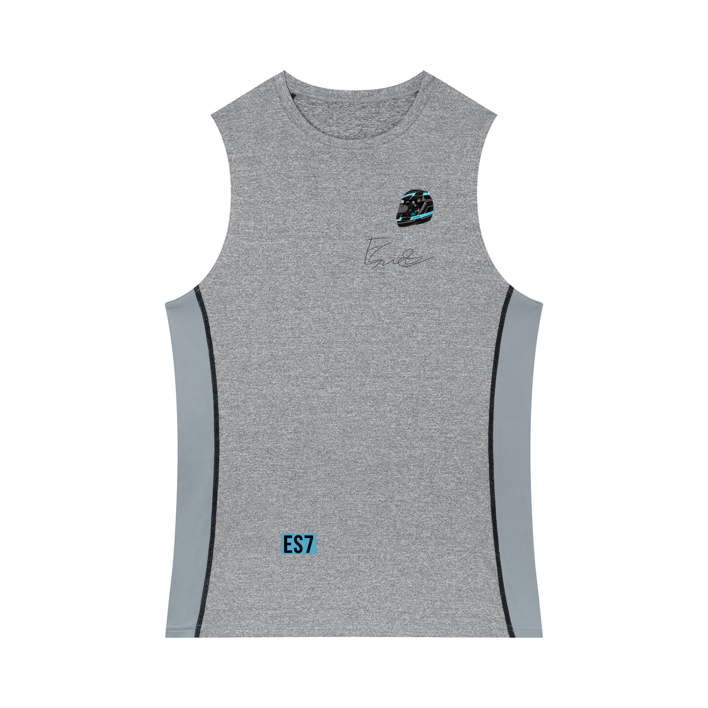 Emlyn Smith Race Driver 'Helmet/ES7/Signature' Men's Tank Top