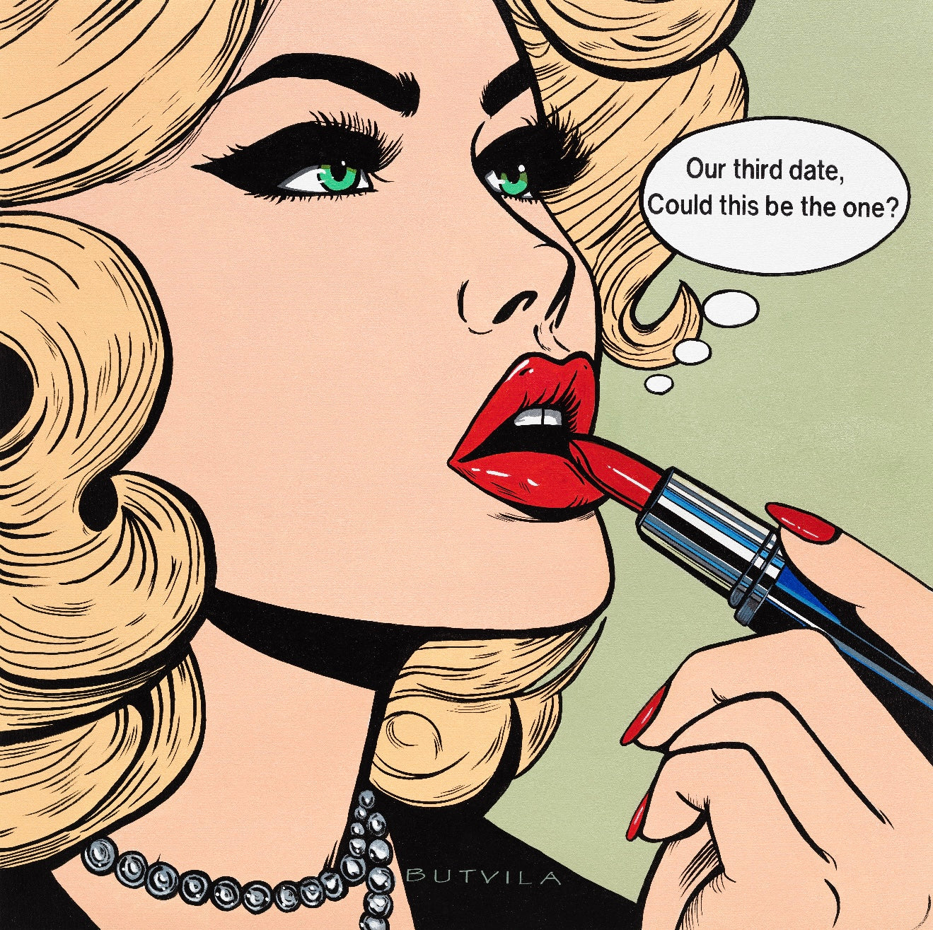 Paul Butvila' Third Date fine Giclee Prints