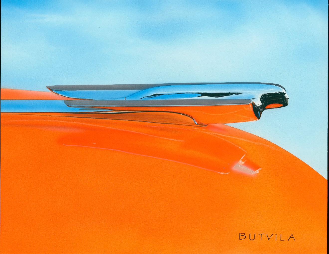 Custom Car welcome mats Paul Buvila' Art