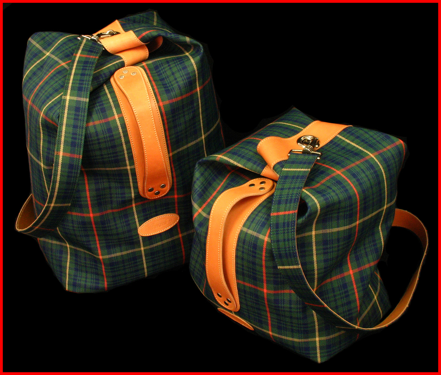 Convertible top material Duffel Bag
